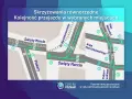 Ilustracja pokazuje skrzyżowania równorzędne w Poznaniu, wyjaśniając kolejność przejazdu.