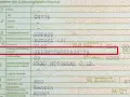 Fragment dowodu rejestracyjnego pojazdu z zaznaczonym numerem VIN.