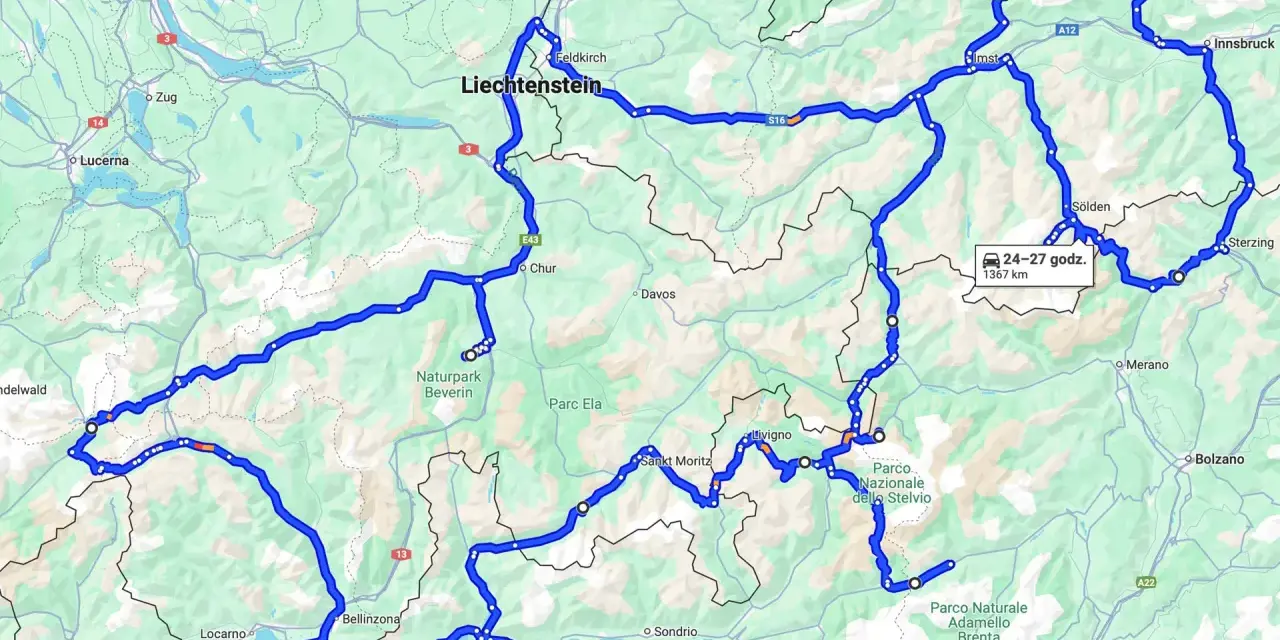 Alpy motocyklem z Polski: Gotowe trasy, koszty i porady!