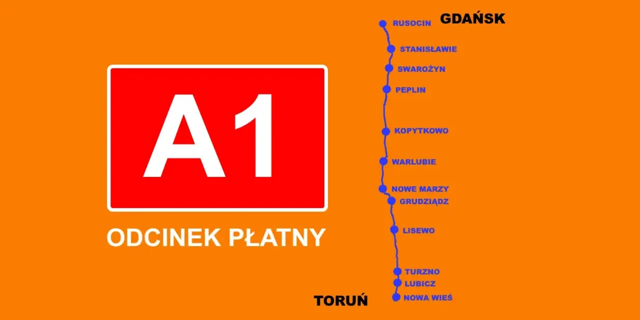 Autostrada A1: 568 km gotowe! Długość, trasa, opłaty i ciekawostki