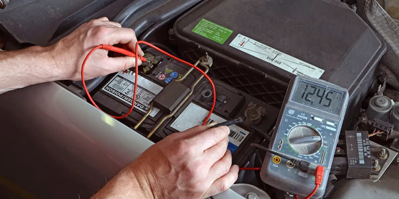Sprawdzanie akumulatora 12v 6ah multimetrem. Jak ładować, gdy napięcie spadnie poniżej 12.45V?
