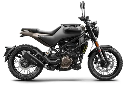 Stylowy motocykl Husqvarna Svartpilen 125, gotowy na miejskie przygody. Jego maksymalna prędkość pozwoli Ci poczuć wolność.