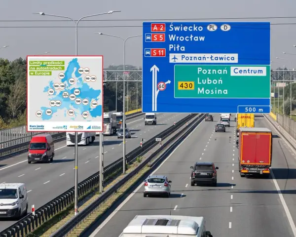 Ograniczenia prędkości na autostradzie: 140 km/h to nie wszystko!