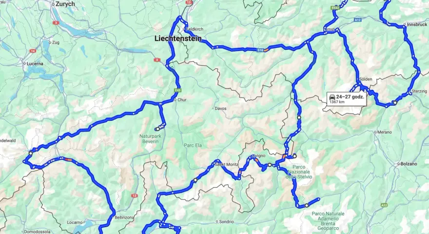 Alpy motocyklem z Polski: Gotowe trasy, koszty i porady!