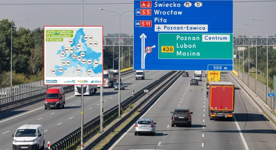 Ograniczenia prędkości na autostradzie: 140 km/h to nie wszystko!