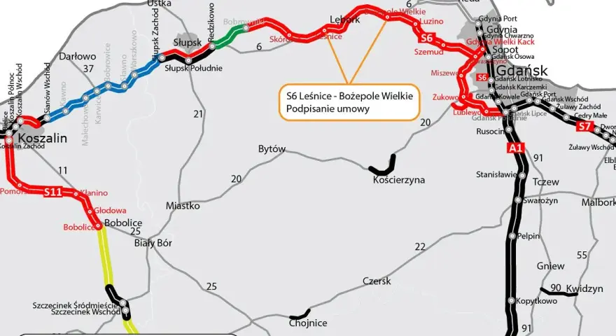 Łeba 2026: Najlepsza trasa S6? Unikaj korków, poznaj koszty!