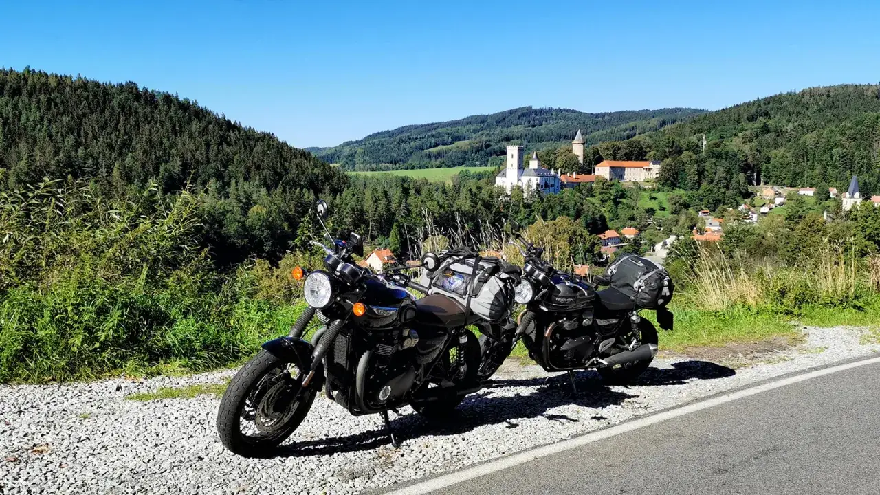 Malownicze trasy motocyklowe Czechy