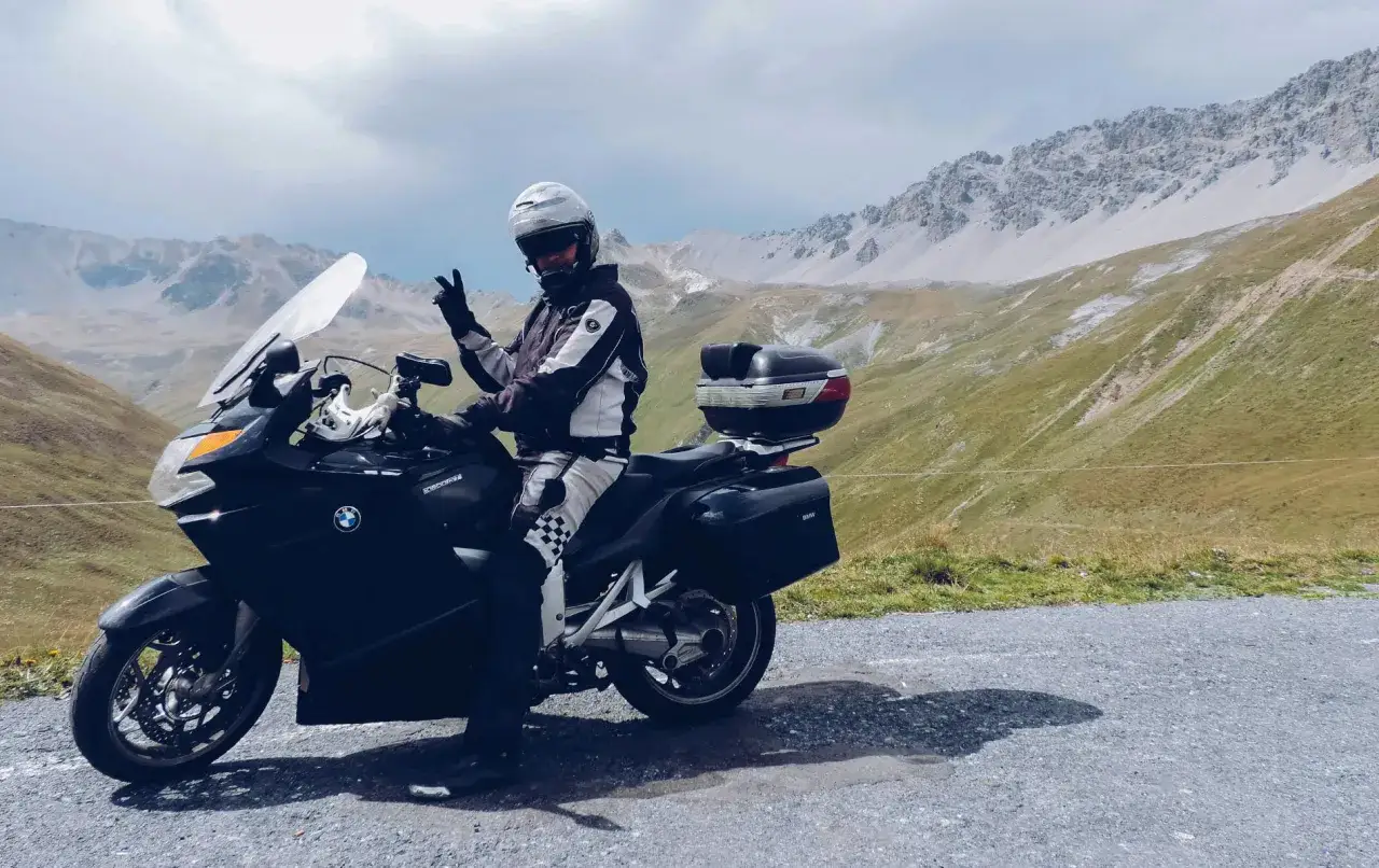 Passo dello Stelvio motocykl