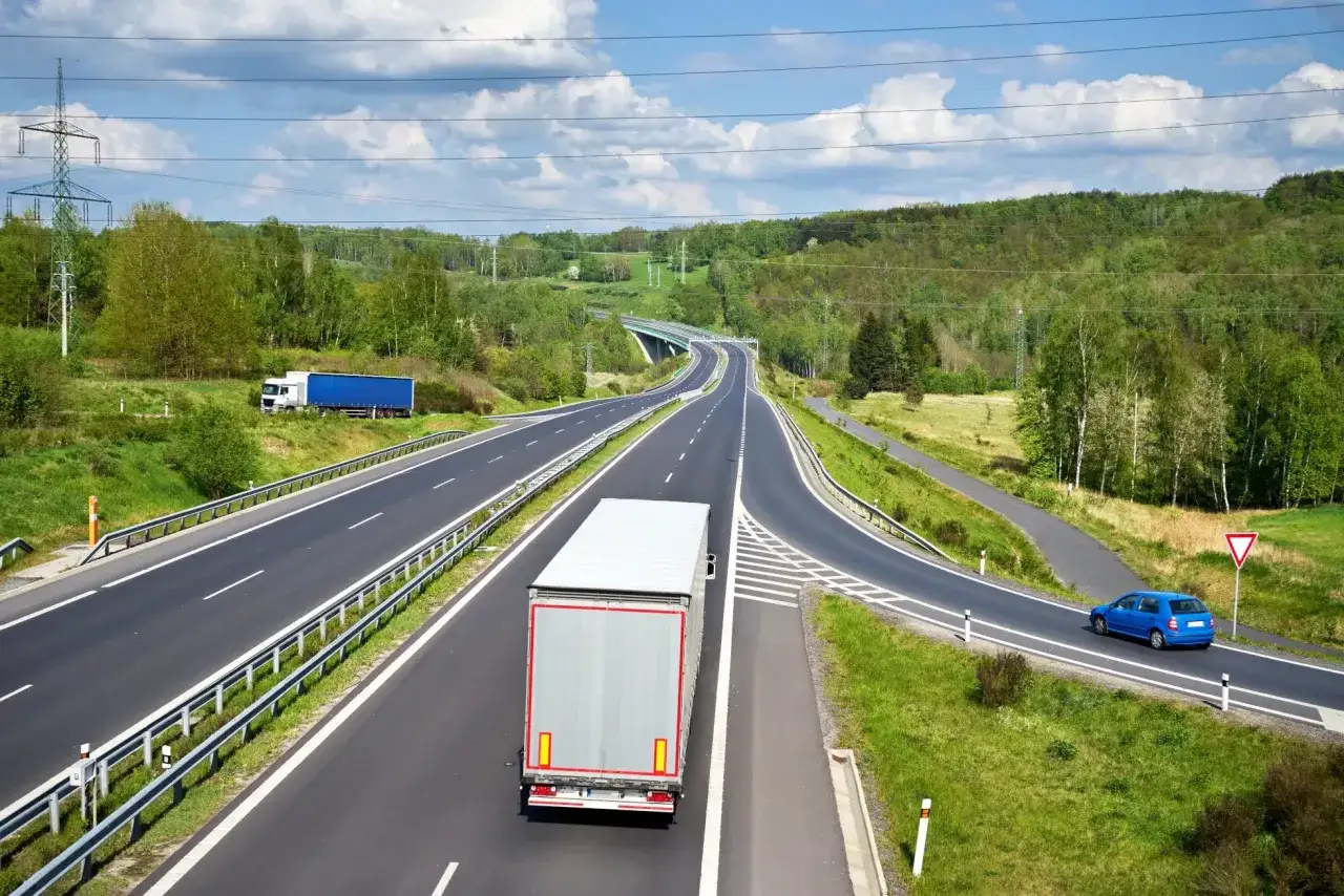 pas rozbiegowy autostrada