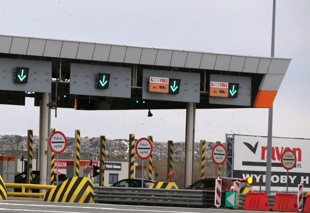 Autostrada A4 bramki e-TOLL płatności