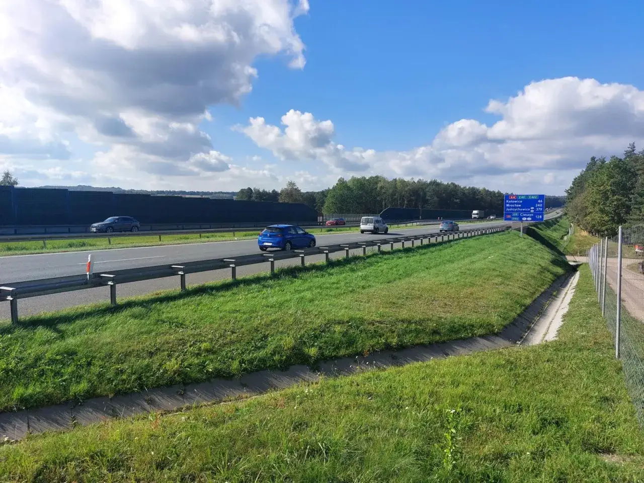 roboty drogowe autostrada A4 utrudnienia