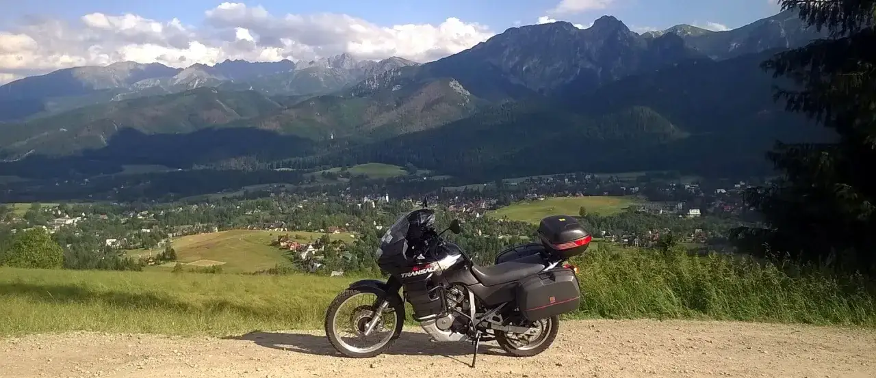 Wielka Pętla Bieszczadzka motocykl